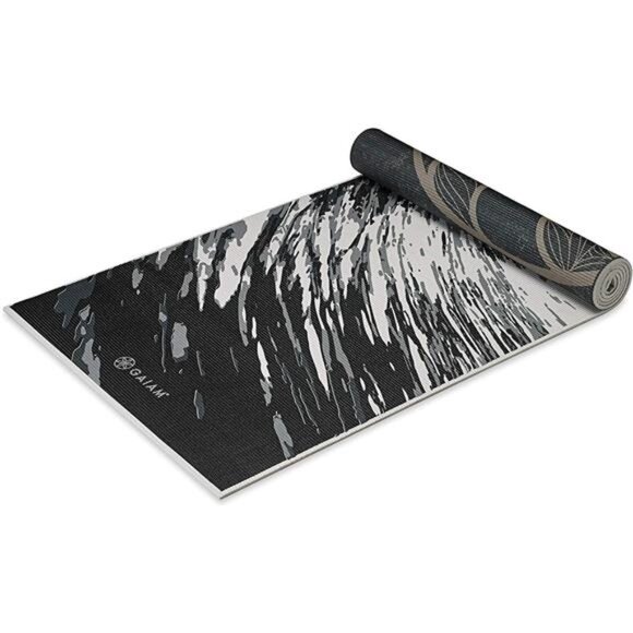 Yoga Mat-Premium 6mm Print Reversible Extra Thick NonSlip Exercise & Fitness Mat - Picture 2 of 7